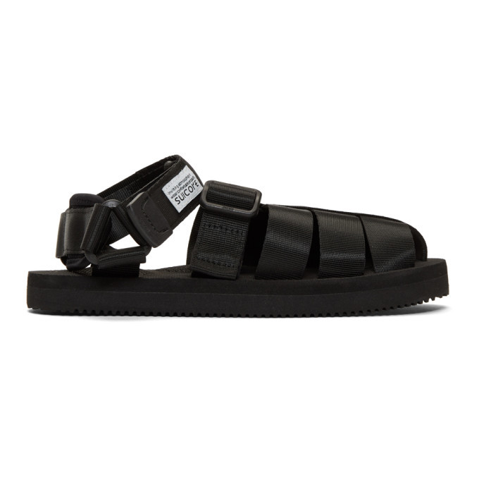 Suicoke Black SHACO Sandals Suicoke