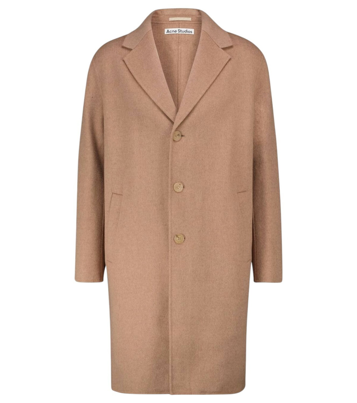 Acne Studios Chad ベージュ チェスターコート Acne Studios Black Chad Coat Acne Studios