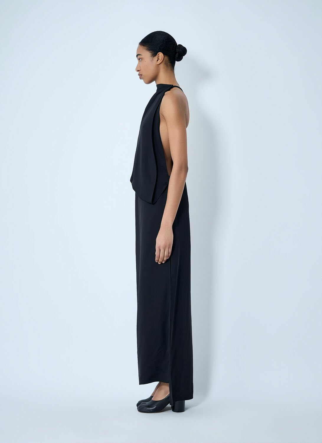 Sportmax Sleeveless Draped Maxi Dress