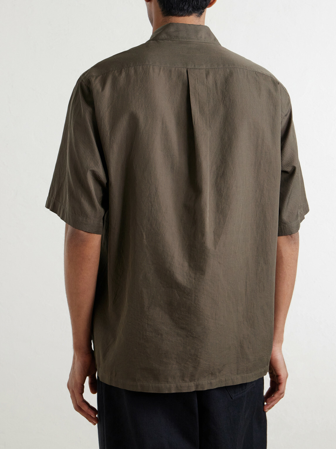 Kaptain Sunshine - Cotton and Silk-Blend Shirt - Brown