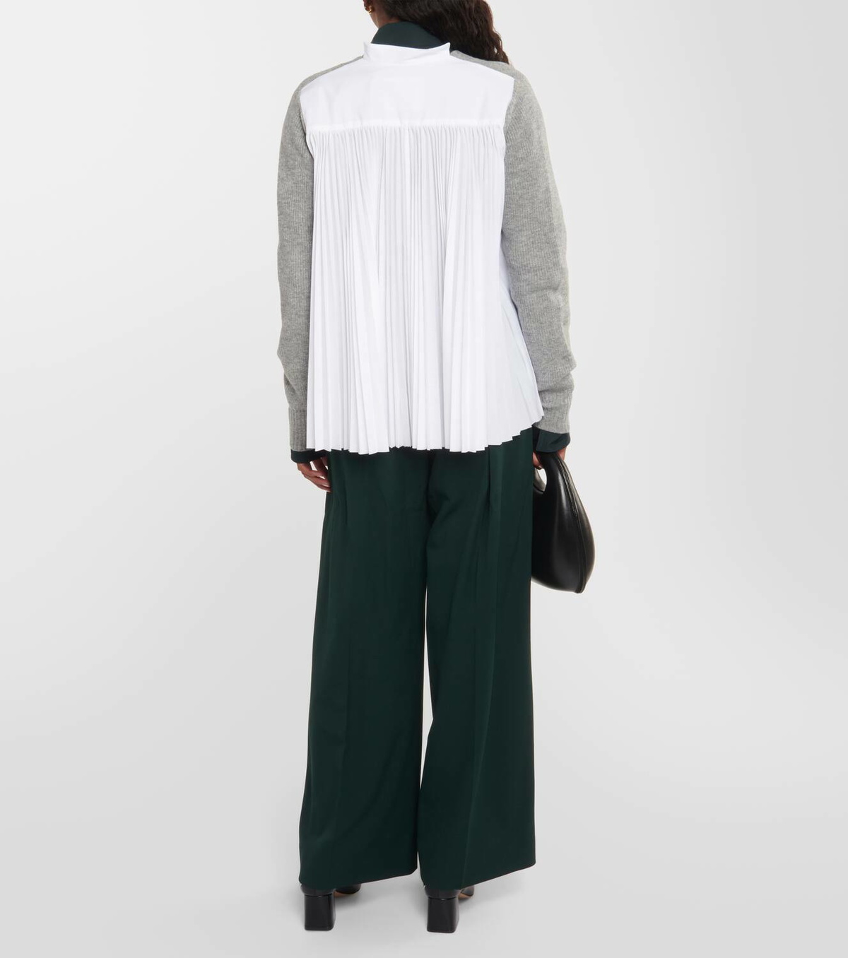 Sacai White Cardigans