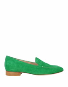 Kiton Womens Loafers in Green