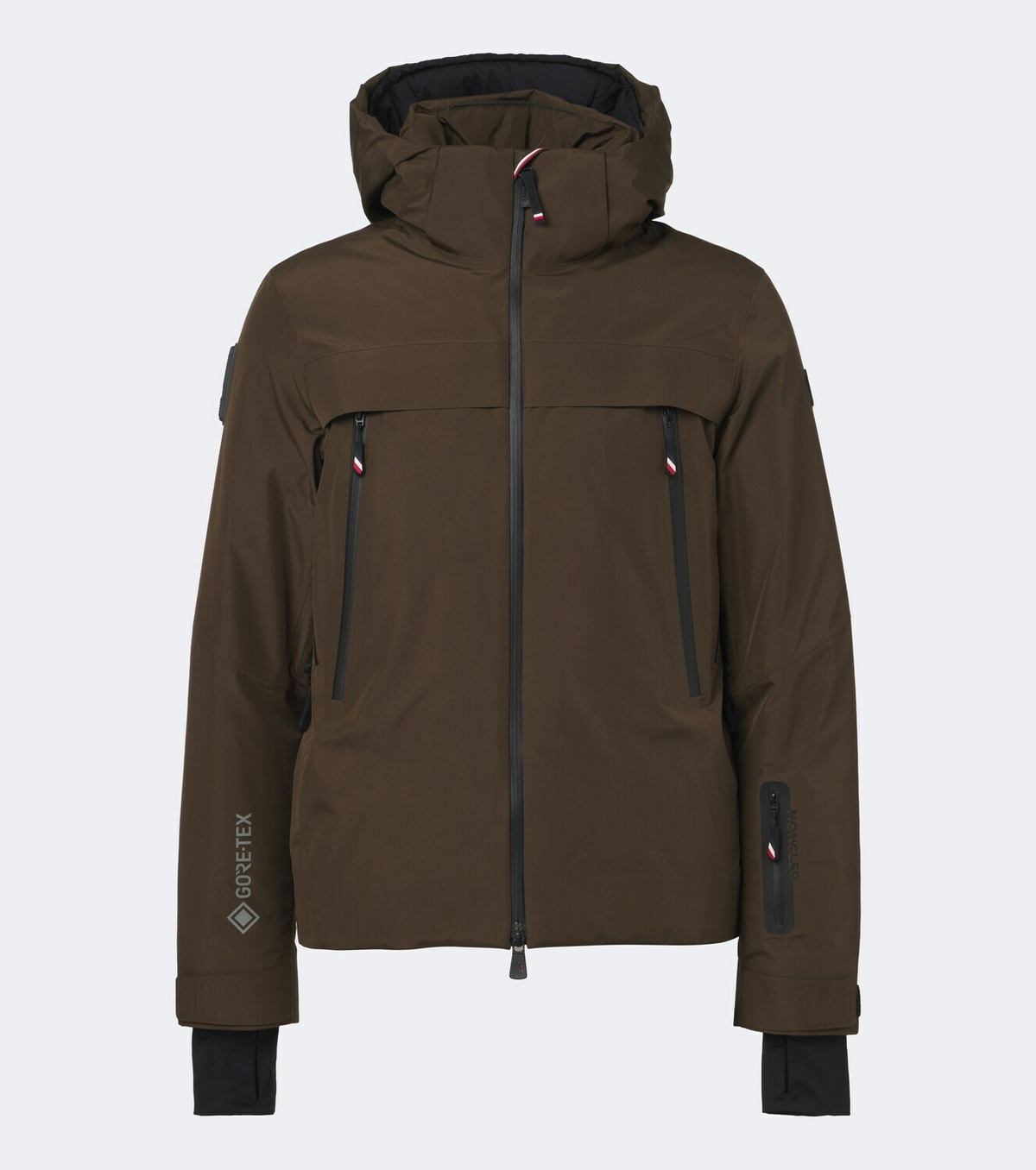 Moncler Grenoble Hooded technical down jacket