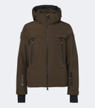 Moncler Grenoble Hooded technical down jacket