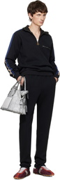 Maison Margiela Black Jersey Sweatpants