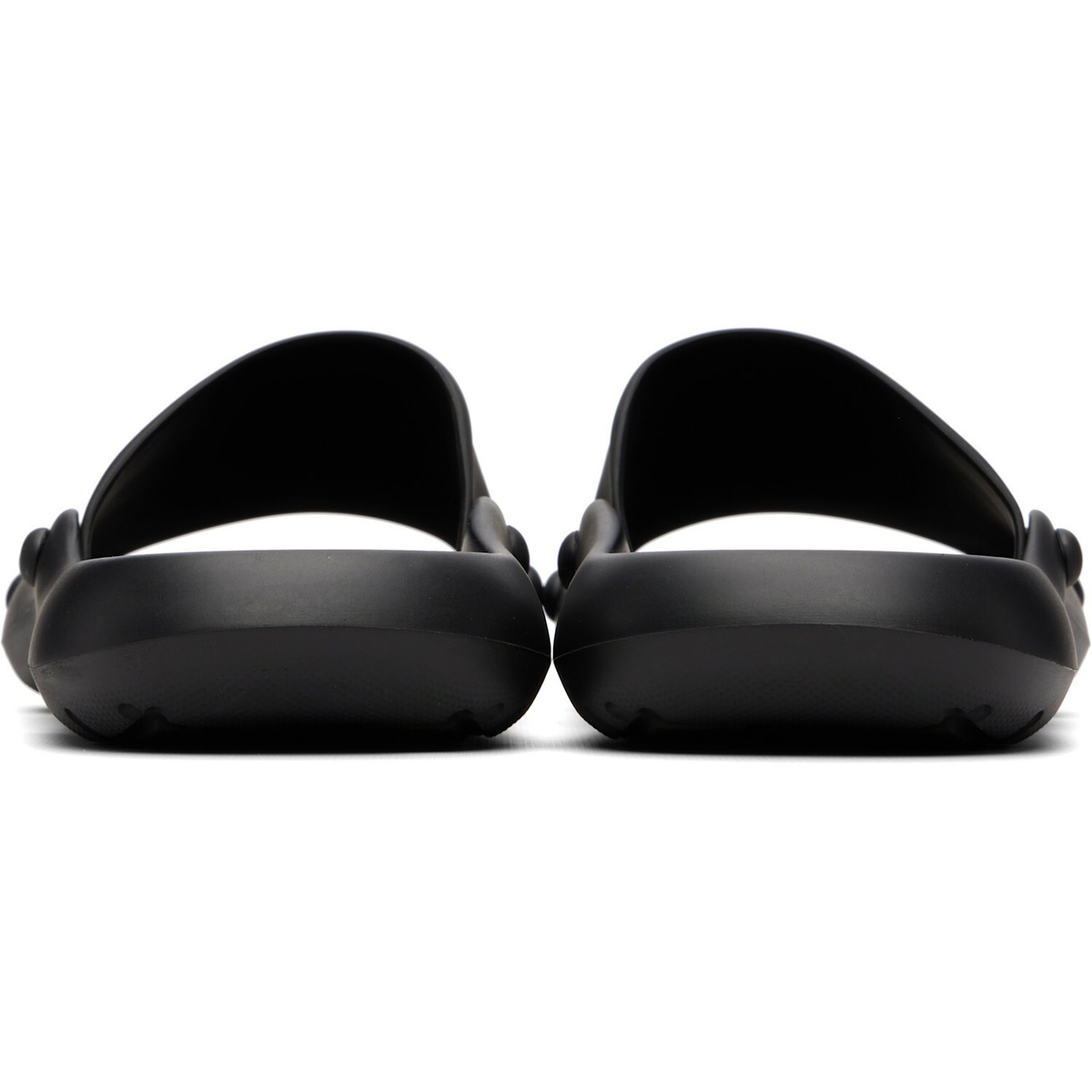 Versace Black Medusa Rubber Slides