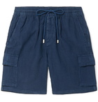 Vilebrequin - Baie Linen Cargo Shorts - Men - Navy