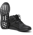 Y-3 - Kozoko Rubber-Trimmed Mesh High-Top Sneakers - Men - Black