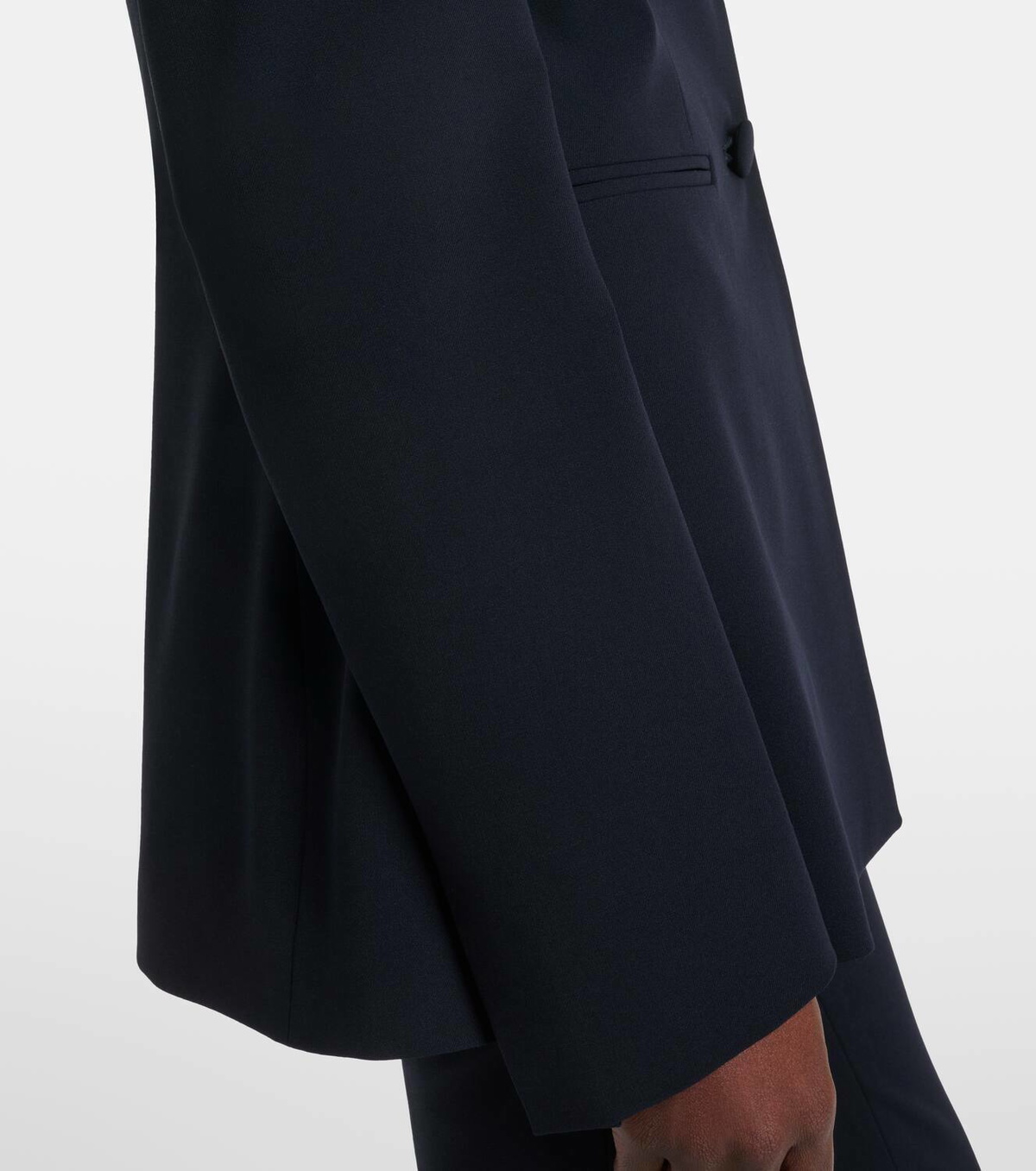 Fforme Bennet wool-blend crêpe blazer