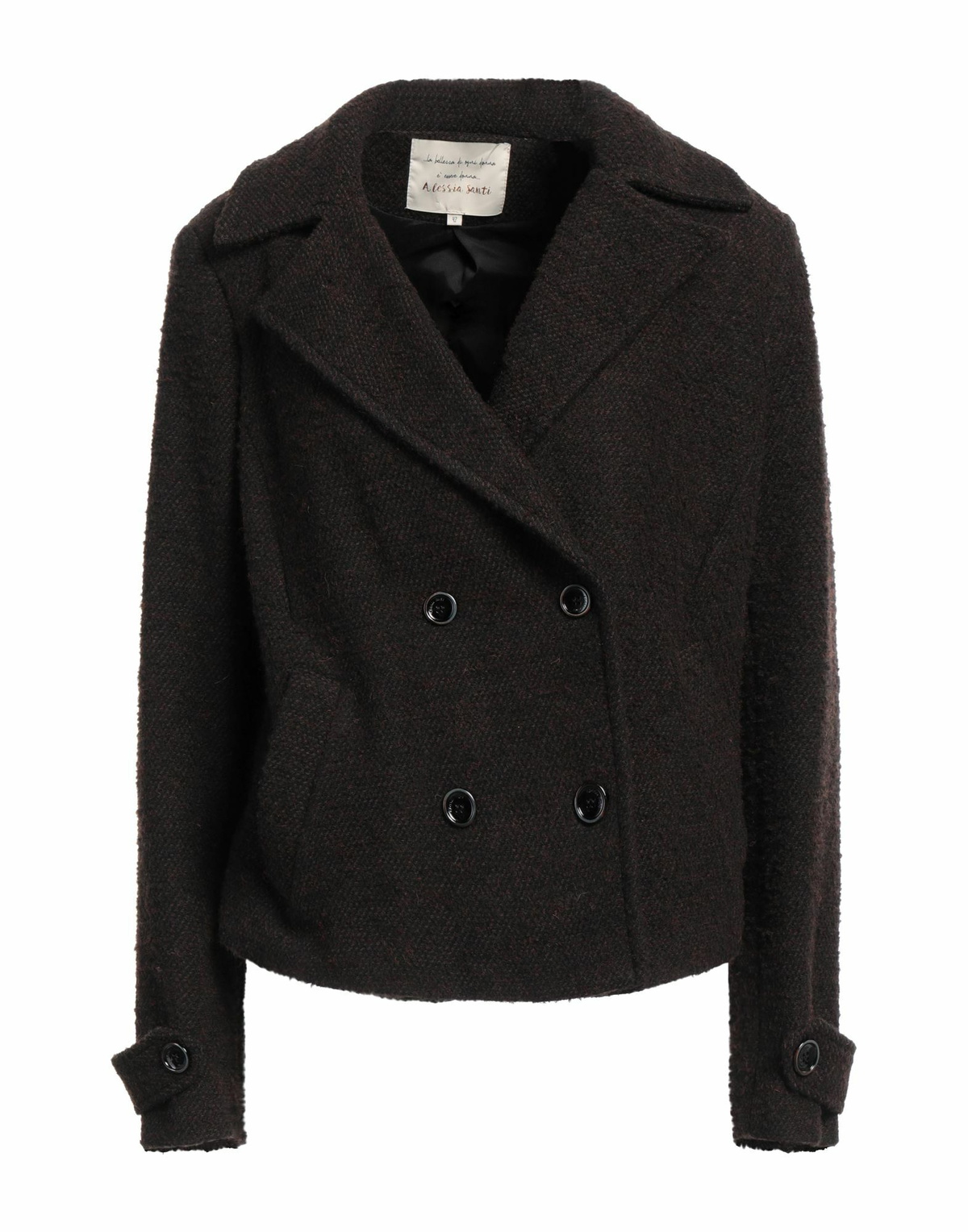 Alessia Santi Womens Coat Dark in Brown