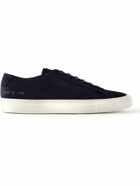 Common Projects - Original Achilles Waxed-Suede Sneakers - Blue