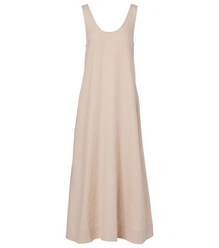 Photo: Asceno Capri linen maxi dress