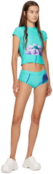 Miaou Blue Frankie Shorts