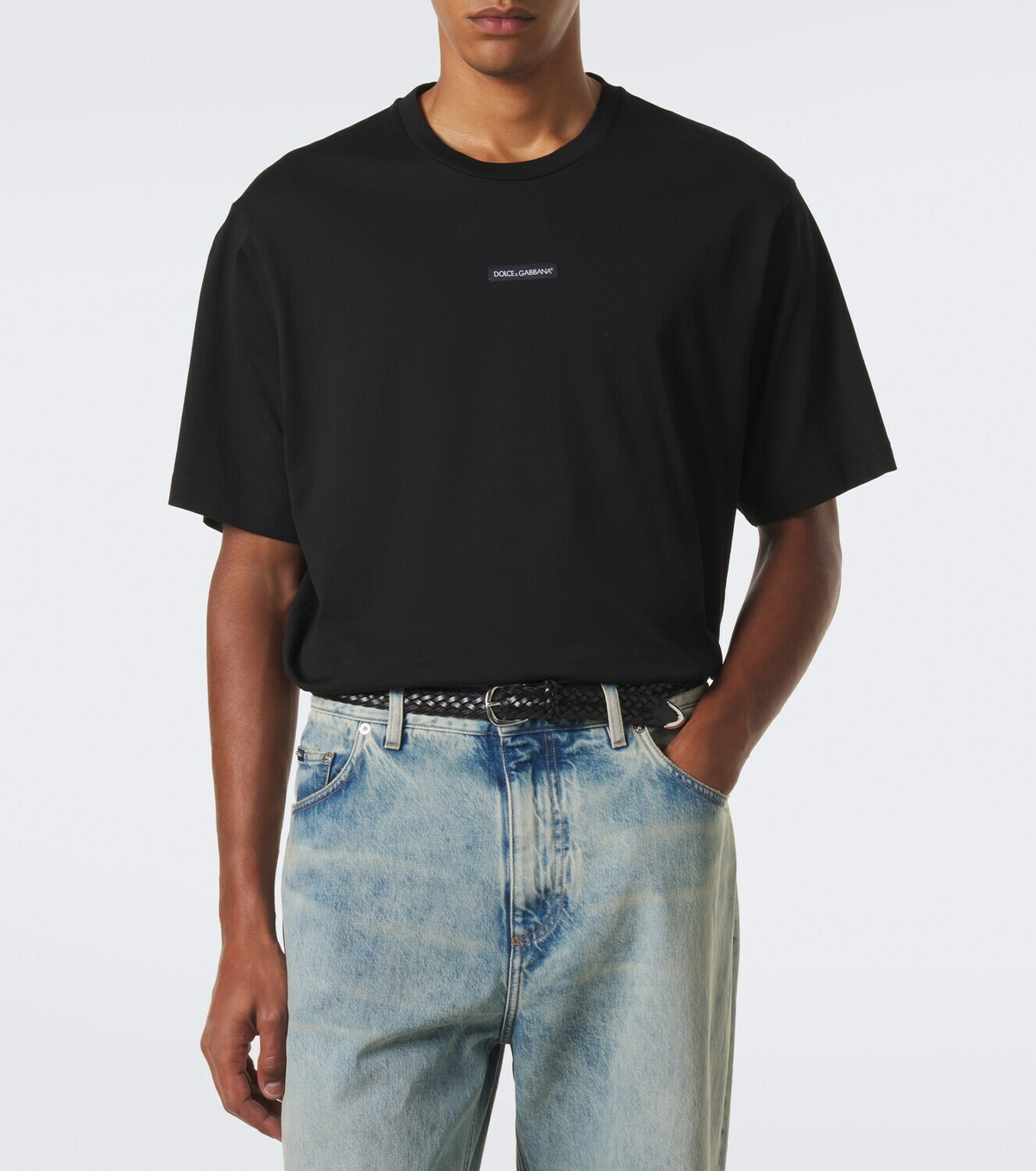 Dolce&Gabbana Logo cotton jersey T-shirt