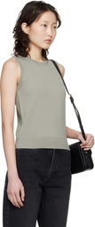 Maison Kitsuné Beige Baby Fox Fine Merino Sweater Vest