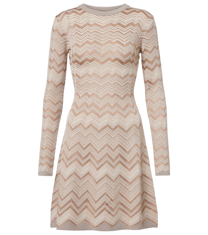 Photo: Missoni Zigzag knitted minidress