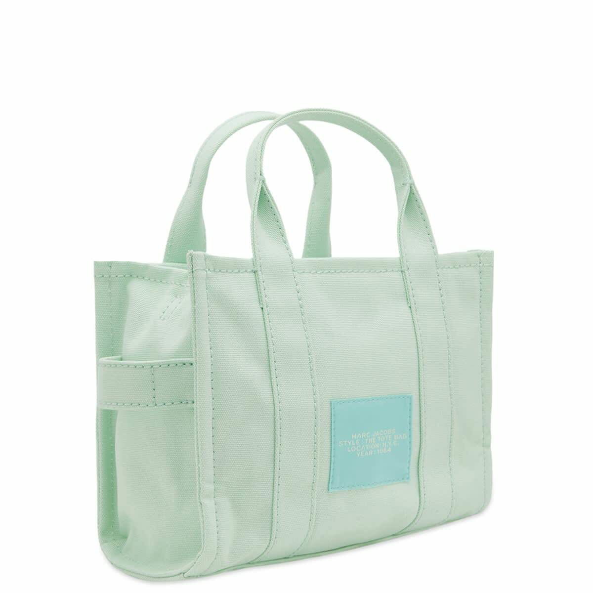 Marc Jacobs Women's The Mini Tote Canvas in Seafoam Marc Jacobs