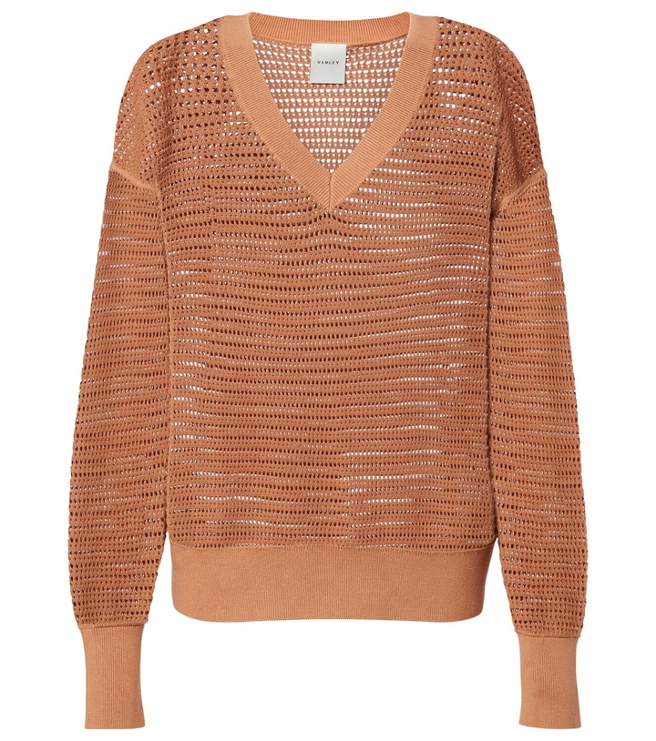 Photo: Varley Gaia open-knit cotton sweater