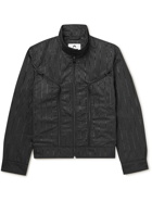 Marine Serre - Recycled Moire Jacket - Black