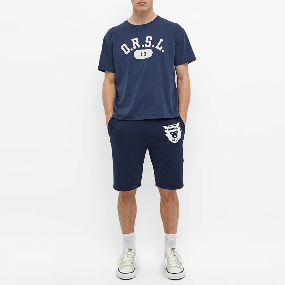 Human Made Men's Sweat Shorts in Navy Human Made