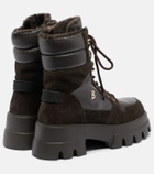 Bogner Sapporo shearling-lined leather lace-up boots