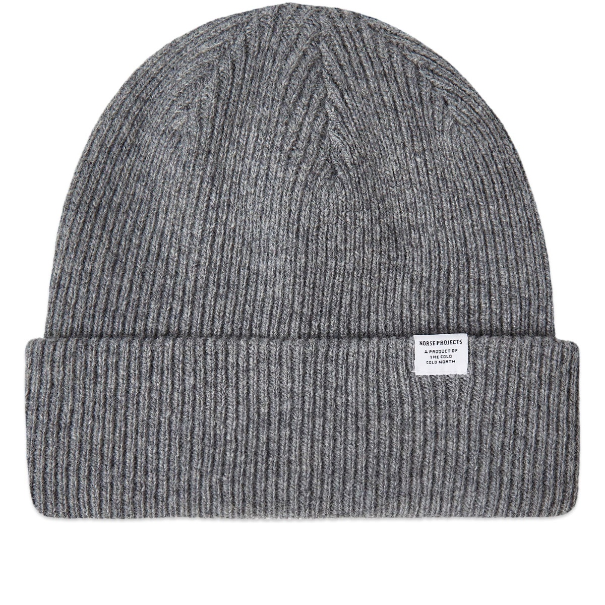 Photo: Norse Projects Men's Beanie in Grey Melange