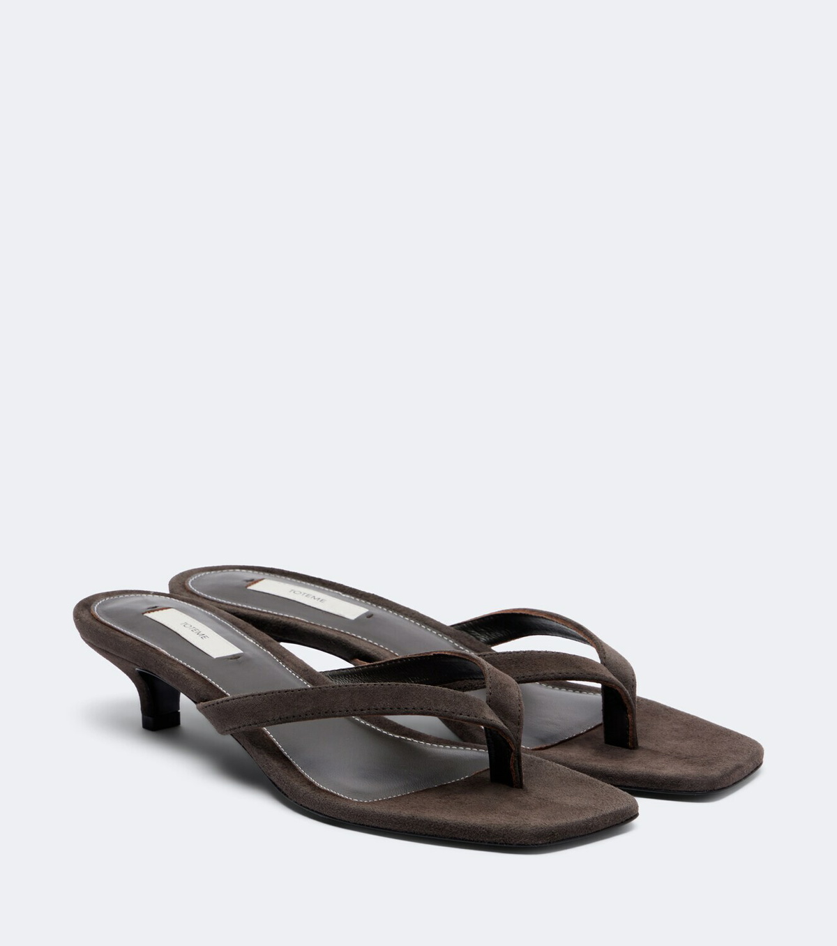Toteme Suede thong sandals