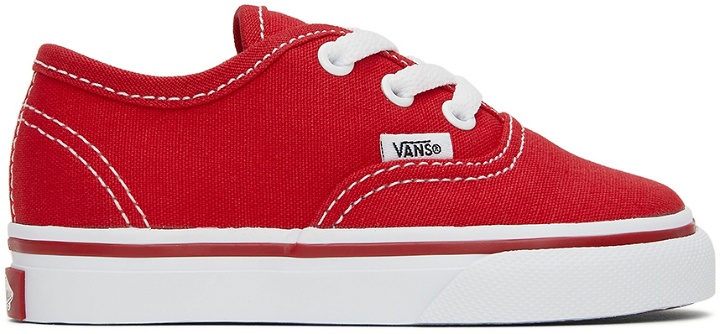Photo: Vans Baby Red Authentic Sneakers