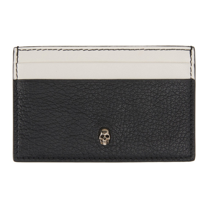 Photo: Alexander McQueen SSENSE Exclusive Black Skull Card Holder