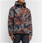 Canada Goose - MacMillan Slim-Fit Camouflage-Print Quilted Arctic Tech Hooded Down Parka - Gray