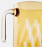 Polspotten Tubular glass pitcher
