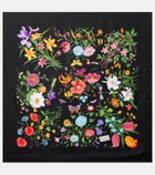 Gucci Floral silk twill scarf
