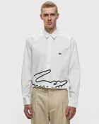 Comme Des Garçons Shirt Shirt Woven White - Mens - Longsleeves