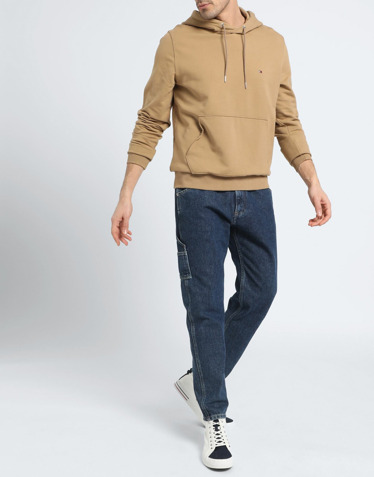 Tommy Hilfiger Mens Sweatshirt Camel