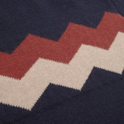 Oliver Spencer Talbot Zig Zag Roll Neck Knit