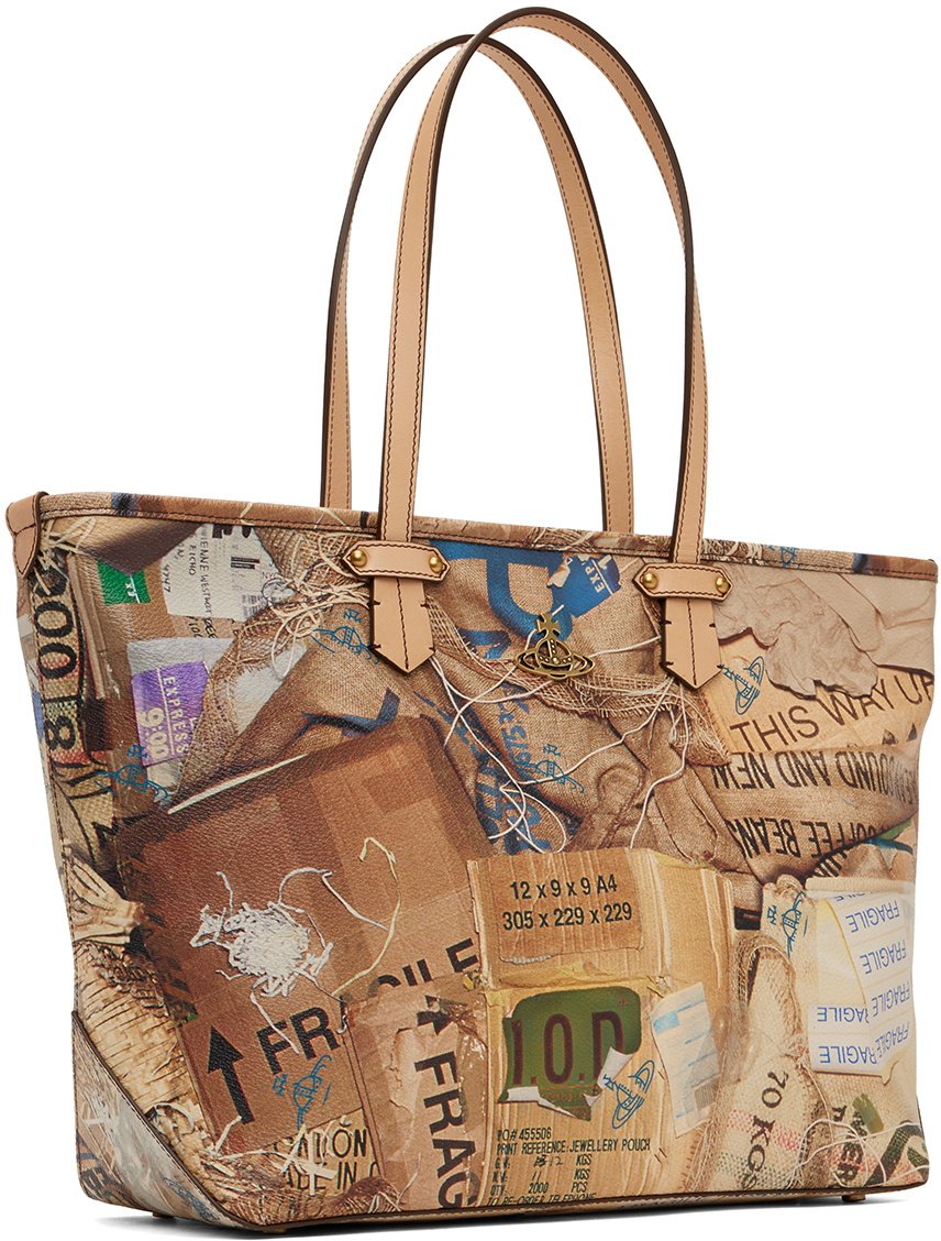 シレカ viviennewestwood トートバッグ ベージュ 中古・古着通販】Vivienne Westwood (ヴィヴィアンウエストウッド