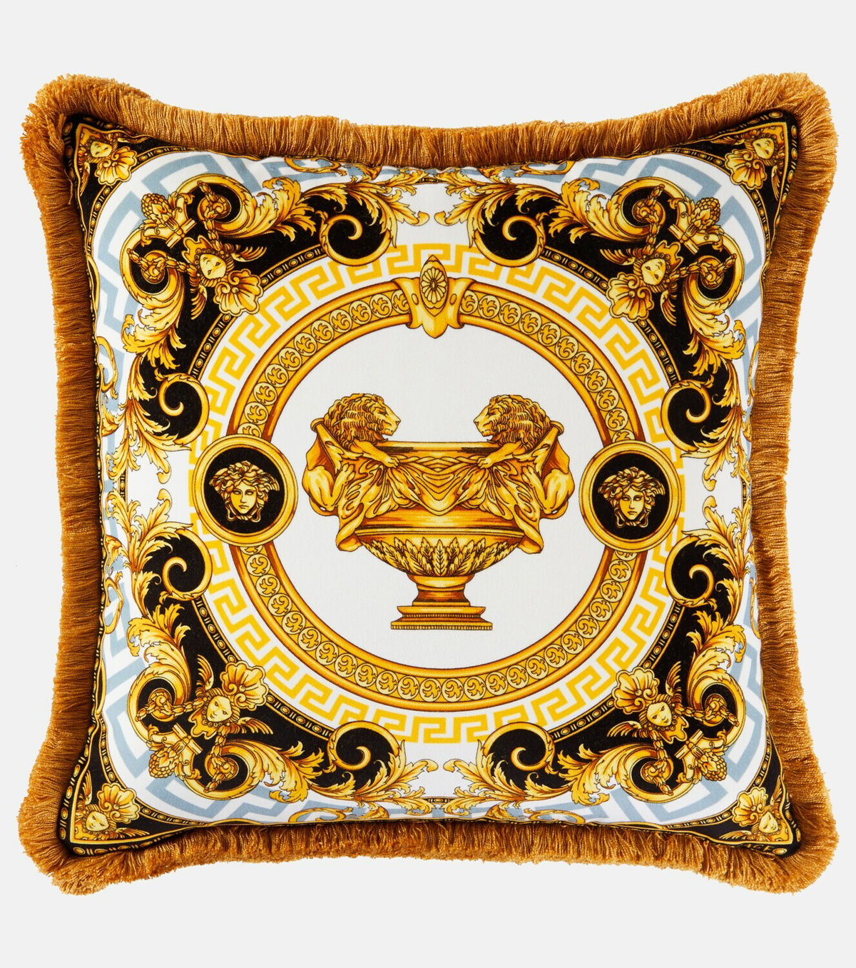 Versace Home La Coupe Des Dieux cotton cushion