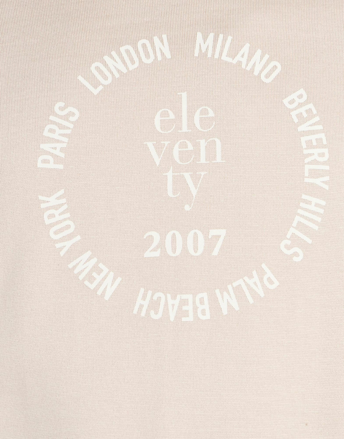 Eleventy Womens Sweatshirt in Beige