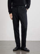 De Petrillo - Straight-Leg Wool and Cashmere-Blend Suit Trousers - Black