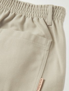 Acne Studios - Ringa Cotton-Blend Twill Shorts - Neutrals