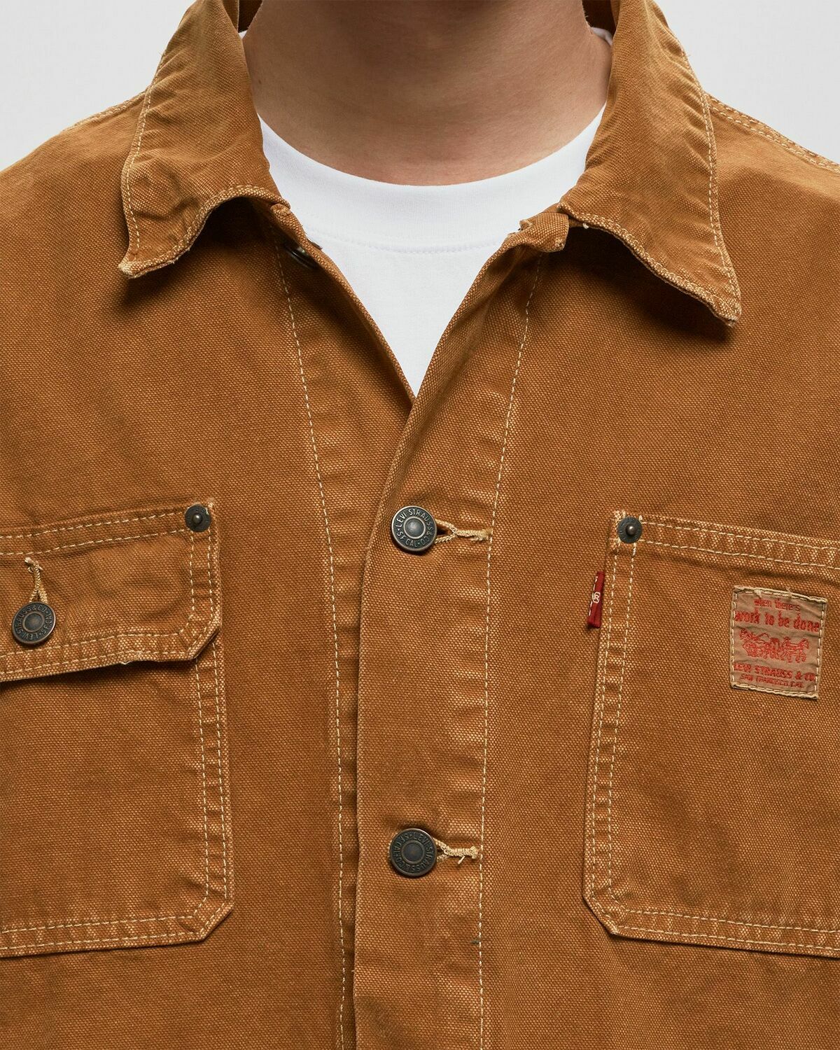 thumbnail image 2 of HAOLEI Denim Jacket Men UK Sale Clearance Western Style Outerwear Long Sleeve Casual Wear Loose Fit Lightweight Outdoor Top Button Down Jean Coat Classic Vintage Washed Cowboy Denim Jackets Plus Size M-5XL 2 of 14