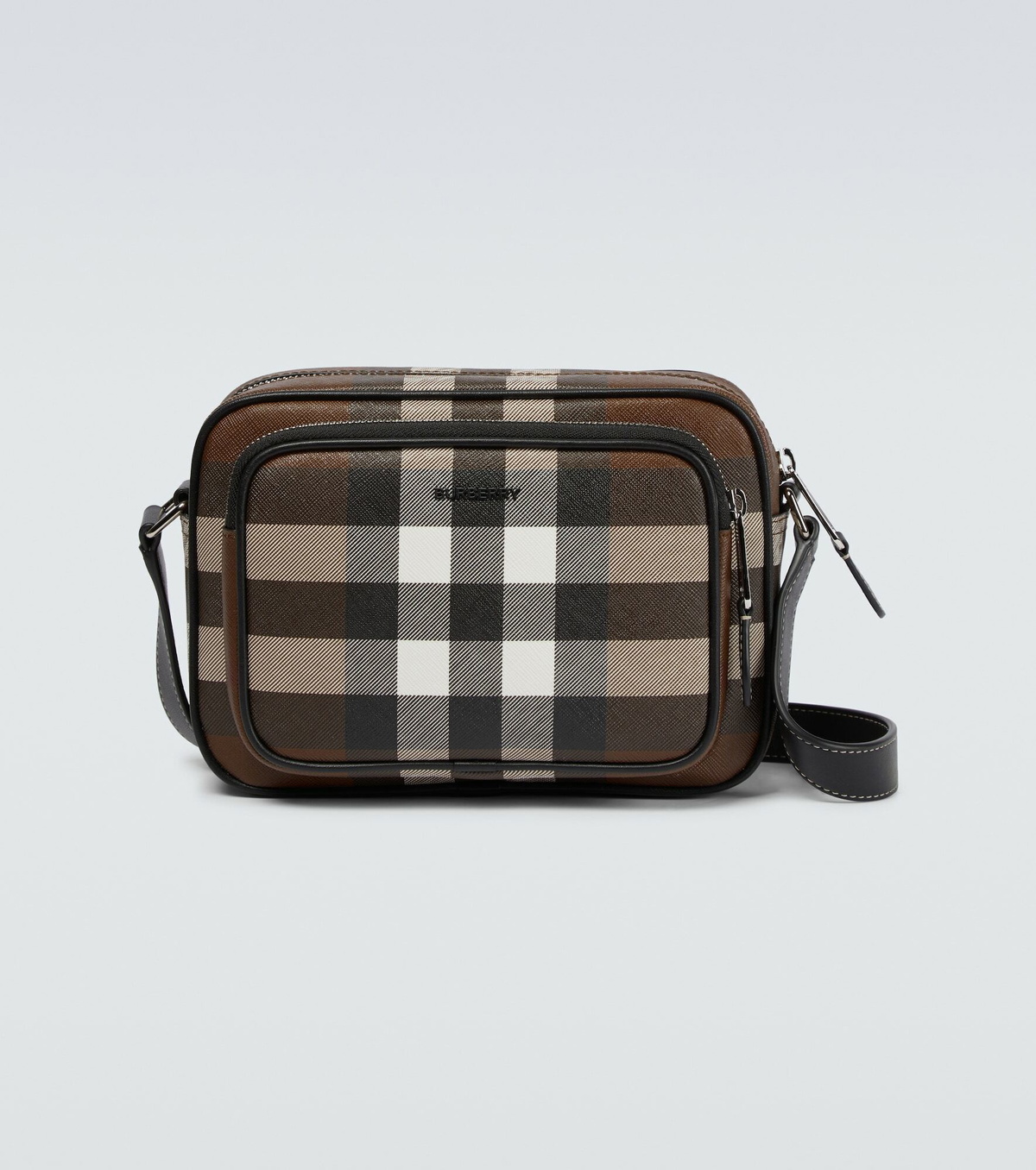 【BURBERRY】 Paddy Crossbody Bag Burberry Paddy Logo Shoulder Bag Black in Nylon - US