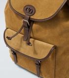 Valentino Garavani VLogo suede backpack