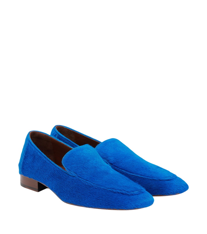 Photo: Dries Van Noten Calf hair loafers