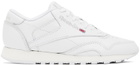 Reebok Classics White Classic Leather Plus Sneakers