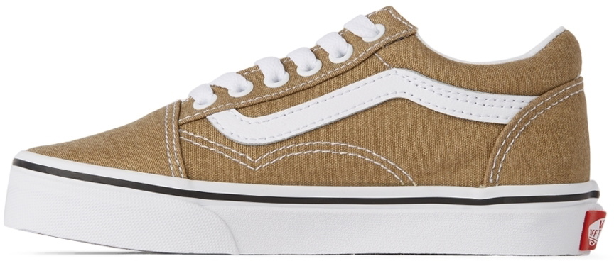 Kids best sale tan vans