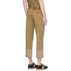 Loewe Beige Turn Up Chino Trousers