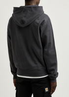 Daily Paper Overload Hooded Cotton Sweatshirt Black