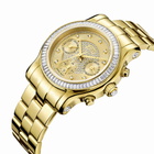 JBW Laurel Gold-tone Multi-Function Diamond Dial Ladies Watch J6330A