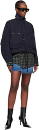 Alexander Wang Black Articulated Cargo Jacket